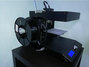 renkforce rf100 v2 side filament holder 3d printer parts 3d print model - Mito3D
