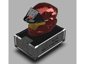 noble 6 bust halo 3 style games 3d print model - Mito3D