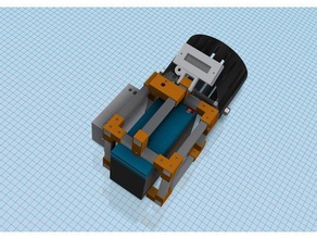 100w lampe de poche le bricolage led 3d print model - Mito3D