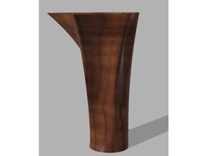 n3ds vase Dekor Dekoration Dekorative Blumen-vase home decor spiral twisted 3d print model - Mito3D