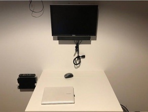 dell 1908wfp-f monitor per montaggio a parete office il supporto del 3d print model - Mito3D