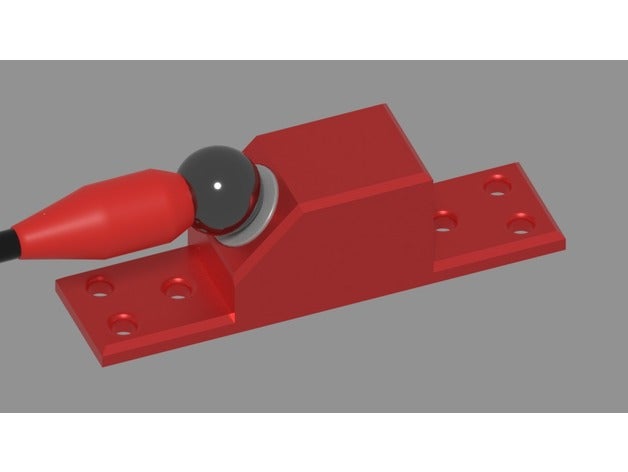 manyetik çubuk hassas builder 3d yazıcı aksesuarlar anycubic kossel tezgah delta robot araç mini topu ortak tutucu bağlama 3D print model - Mito3D