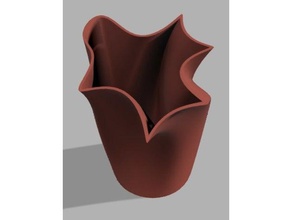 n3ds vase3 arredamento su misura la decorazione decorativo vaso di fiori casa spirale twisted i vasi modalità 3d print model - Mito3D