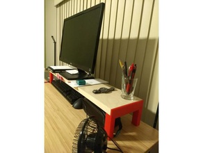ikea shelf stand organization desk organizer 3d print model - Mito3D