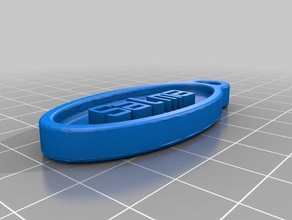 salma customized keychain coins badges 3d print model - Mito3D