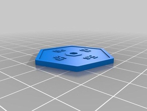 6-sided 5s coin games customized 3d print model - Mito3D