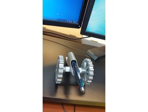 cannon laser pointer holder office 3d print model - Mito3D