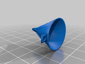 ventilated funnel kitchen dining 3d print model - Mito3D