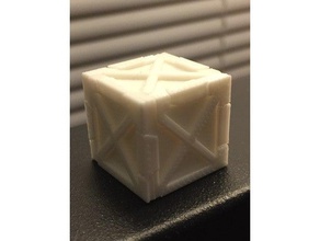 simple mini d&d crate toy game accessories dd dnd miniature dungeons dragons easy print fast 3d print model - Mito3D