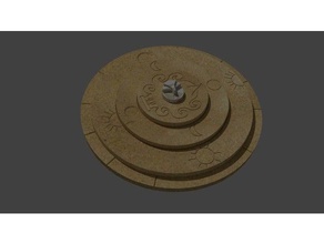 indiana jones fate atlantis stone discs mold props fail indy 3d print model - Mito3D