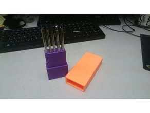 holder box iron handpieces t12 tool holders boxes hakko soldering 3d print model - Mito3D