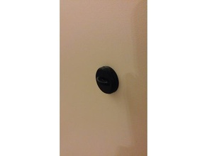 magnetic peephole cover household 3d print model - Mito3D