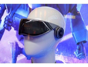 ready player one boot suit x1 visor 3d printing 3d print model - Mito3D