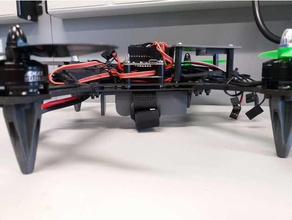 droon caso de la batería rc vehículos soporte diydrones lipo titular 3d print model - Mito3D