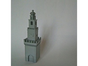 torre del bramante edifícios estruturas castelo vigevano 3d print model - Mito3D