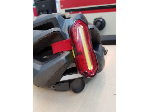 taillight clip sport outdoors bike 3D print model - Mito3D