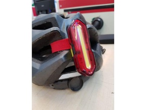 taillight clip sport outdoors bike 3d print model - Mito3D