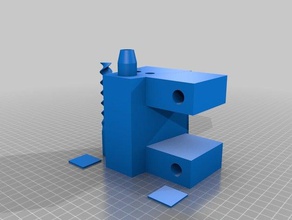 plotter de pincel reversible motor 55en el espacio art herramientas 3d print model - Mito3D
