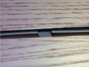 clip-in grampo do cabo 6x4mm painel de teto diy clip gestão cabos montagem no tecto 3d print model - Mito3D