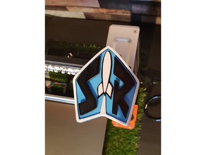 space ranger buzz lightyear logo giocattolo gioco accessori 3d print model - Mito3D
