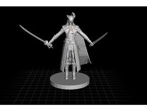 lady maria miniature 28mm toys games bloodborne dnd tabletop video game 3d print model - Mito3D