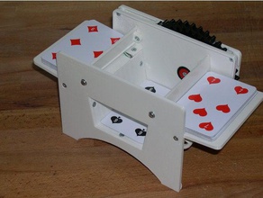 spielkartenmischer card shuffler la main outils 3d print model - Mito3D