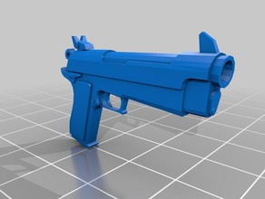 fortnite pistole br solo -aggiornato- 3d stampa 3d print model - Mito3D