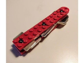 Schlüsselanhänger lego Haushalt keyholder keyorganizer 3d print model - Mito3D