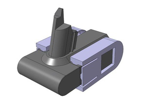 dyson v6 batterie ouvreur outils clips sans fil les dommages onglets vide 3d print model - Mito3D