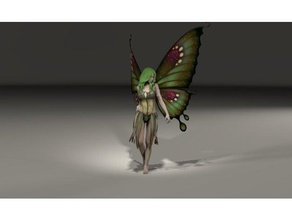 glide pose fairy 3d printing 3d print model - Mito3D