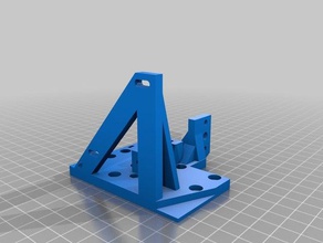 anet a8 e3d mont bltouch de l'imprimante pièces 3d print model - Mito3D