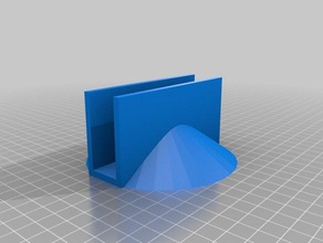 meine angepasste laptop-Halter office 3d print model - Mito3D
