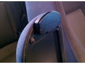 vw skoda seat bracciolo clip di sostituzione parti console dispositivo chiusura ibiza octavia volkswagen golf polo 3d print model - Mito3D