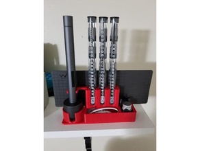 wowstick stand 1f+ 64pcs set organization bit holder electric screwdriver wow pad stick xiaomi 3d print model - Mito3D
