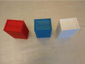 montage de la boîte caja para timeline jouet jeu accessoires 3d print model - Mito3D