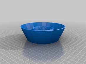 small dog bowl slow feed 3d printing feeder 3d print model - Mito3D