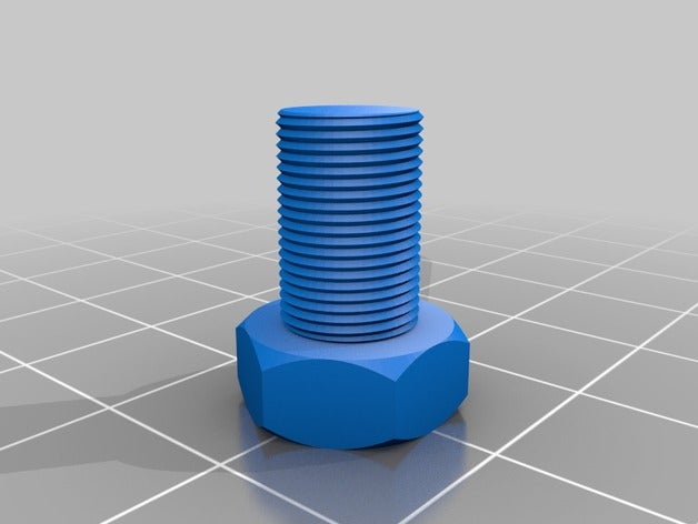 6 thread parts customized 3D print model - Mito3D