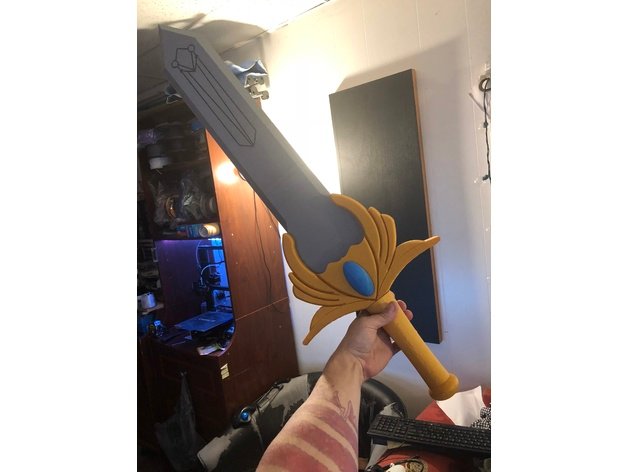 netflix she-ra espada props 3D print model - Mito3D