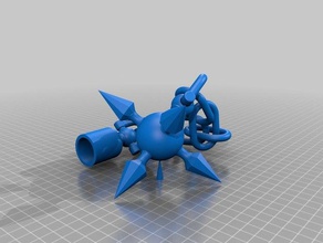 sabah yıldızı küçük sahne oldgaf silah 3d print model - Mito3D