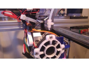 titan adaptor using 3mm id reverse-bowden tube 3d printer accessories ptfe reverse bowden tubing adapter 3d print model - Mito3D