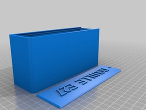 boite douille e27 i contenitori personalizzato 3d print model - Mito3D