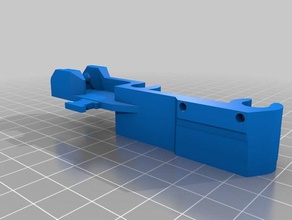 hta3d se axe de butée étendu l'imprimante pièces orballo xaxis 3d print model - Mito3D