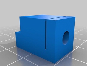 ptfe plantilla de corte 13 mm longitud 3d la impresora partes cortador tubo 3d print model - Mito3D