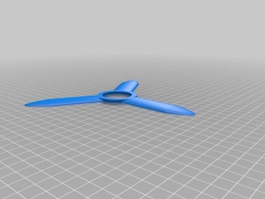 semplice boomerang sport all'aperto giocattolo frisbee 3d print model - Mito3D