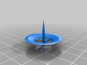winzige Spitze - Spielzeug Spiel Zubehör spinner 3d print model - Mito3D