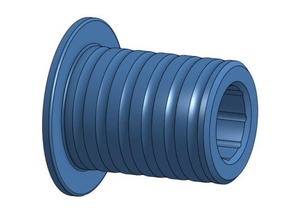 filament spool liner fits cr10 3d printer parts 3d print model - Mito3D