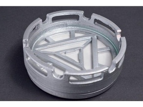 arc reactor ashtray decor 3d print model - Mito3D