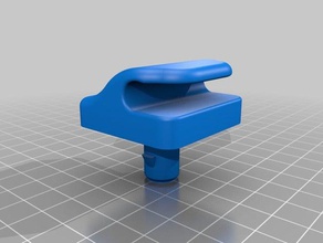 vanity mirror clip automotive catch 3d print model - Mito3D