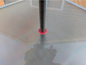 patio tavolo ombrellone inserire di sostituzione parti 3d print model - Mito3D