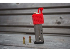 9mm speedloader outdoor garden bullet ruger speed loader trigger 3d print model - Mito3D